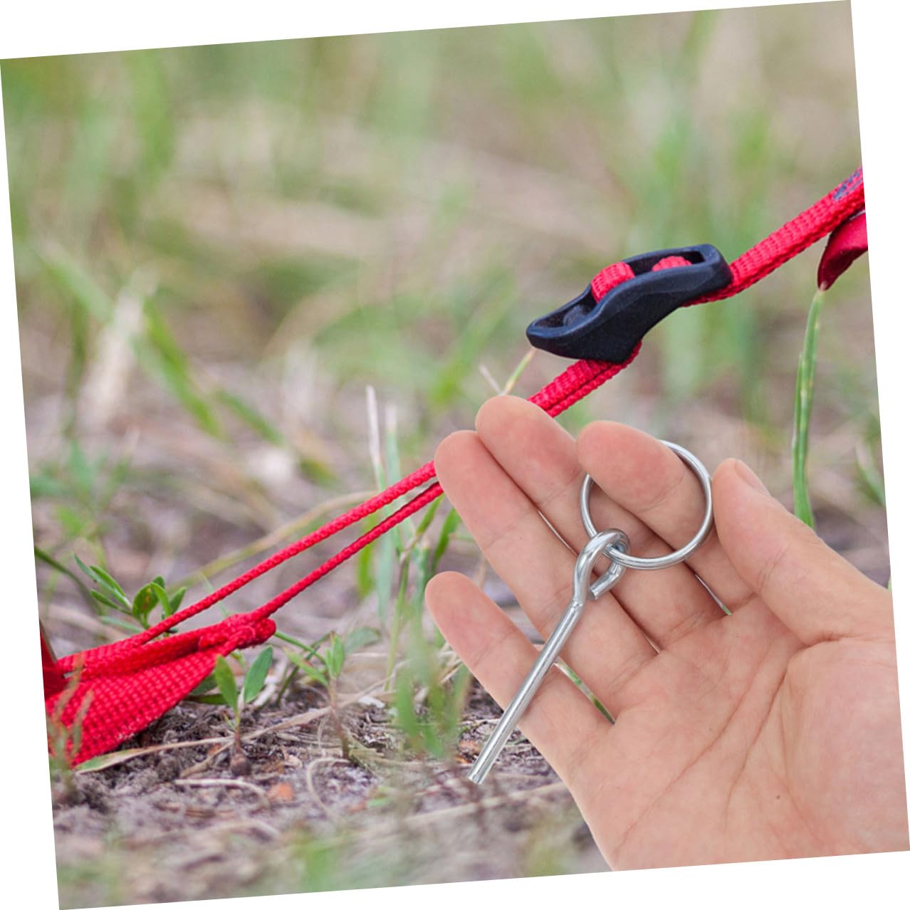 40 Pièces Connecteurs de Poteaux de Tente Ultralégers avec Anneaux et Épingles Kit de Réparation Polyvalent pour Camping Randonnée et Voyage Compatible Universellement