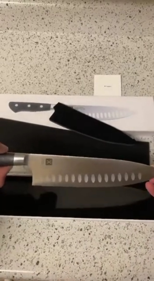 Amazon.com: Fortune Candy 8 Inch Chef's Knife - Japanese AUS-10