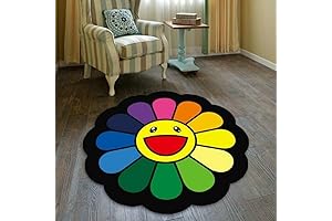 80cmx80cm Jordan 1 Sunflower Rug