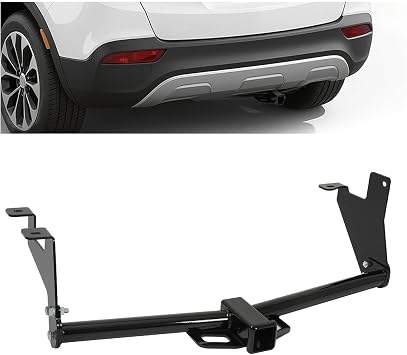 Class 3 Trailer Hitch with 2" Receiver Compatible with Trax Encore | Rear Receiver Hitch Compatible with 2013-2022 Chevy Chevrolet Trax, Buick Encore, 3500 lbs Steel