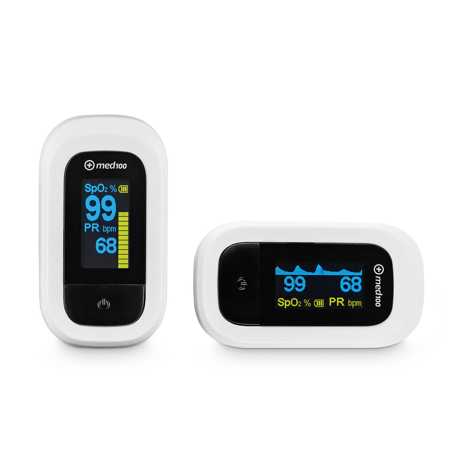Premium Pulsoximeter – Präzise Messung von Sauerstoffsättigung (SpO₂) & Herzfrequenz, Finger-Oximeter mit OLED-Farbdisplay, schmerzfreie Anwendung, ideal für Zuhause, Sport & Reisen