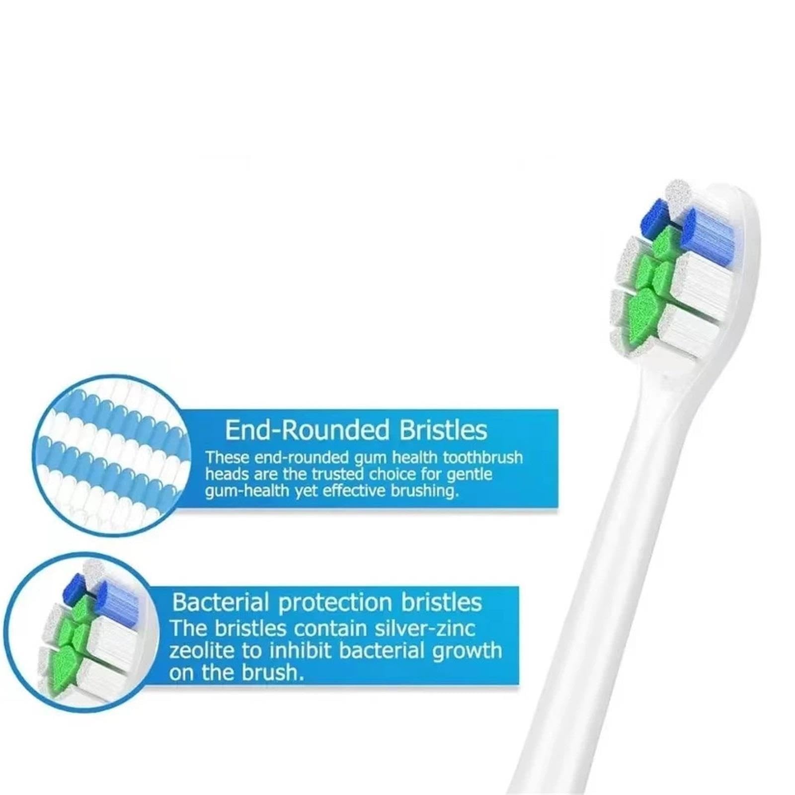 Testine, compatibile con Philips, HX3210 HX3211 HX6150 HX6500