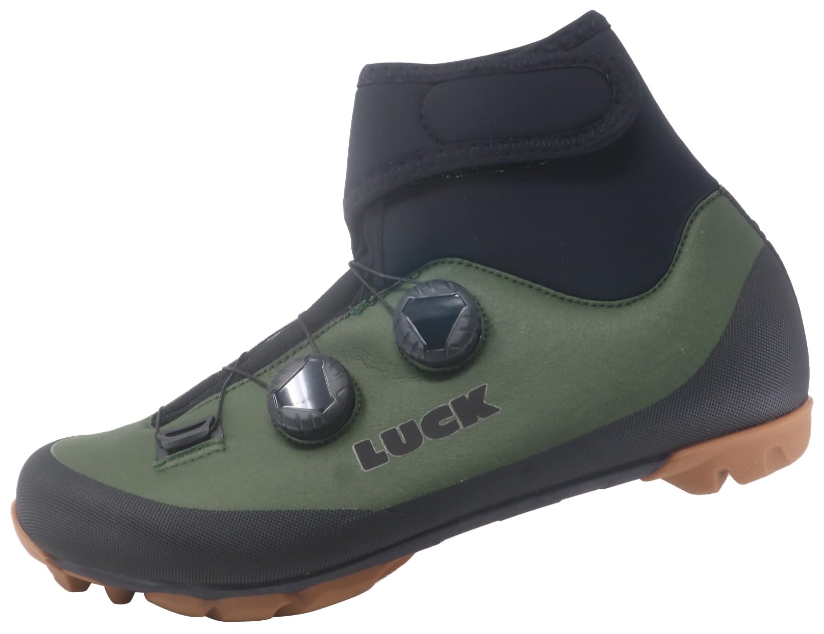 LUCK Winter 24, Zimowe buty rowerowe MTB, z podeszwą węglową, podwójne zapięcie obrotowe i Goretex.