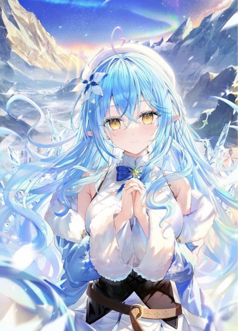Amazon.co.jp: ホロ 雪花ラミィ B2タペストリー リンユウ : おもちゃ