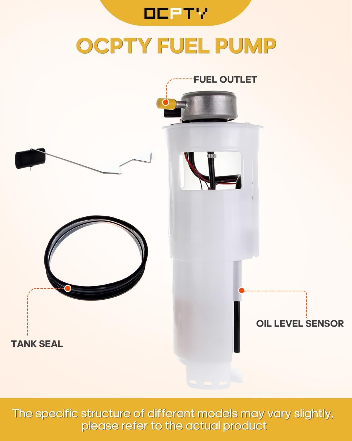 OCPTY High Performance Electric Fuel Pump Replacement for 1995 for Dodge Ram 1500 3.9L 1995 for Dodge Ram 1500 5.2L 1995 for Dodge Ram 1500 5.9L 1995 for Dodge Ram 2500 5.2L E7086M