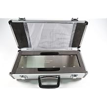 UT Test Block NavShip Phased Array/ultrasonic Calibration Block 6 Holes Type 1018 Steel Nickel-Plated