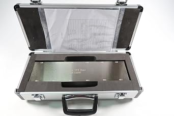 UT Test Block NavShip Phased Array/ultrasonic Calibration Block 6 Holes Type 1018 Steel Nickel-Plated