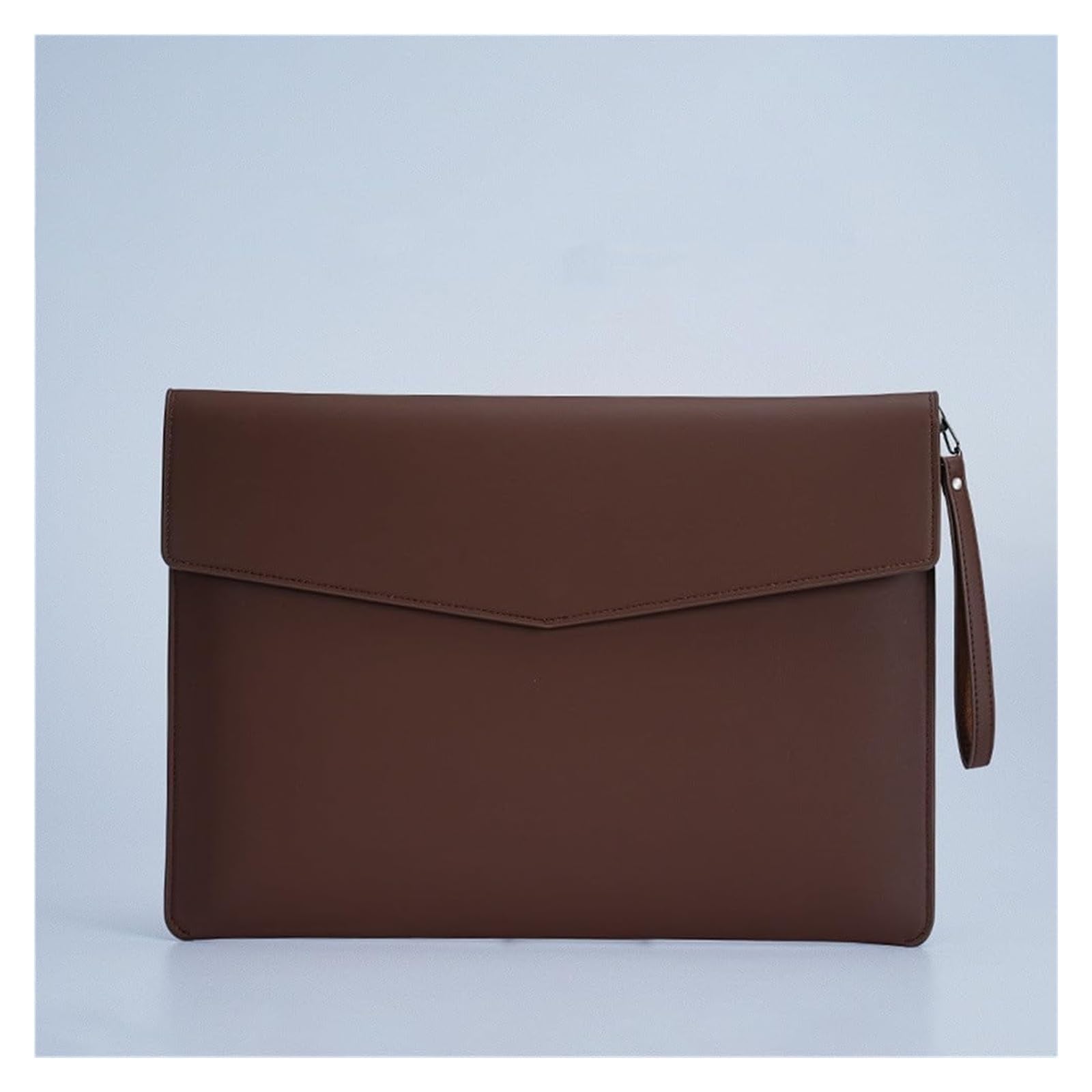 Etui na dokumenty ze skóry PU, Etui na dokumenty ze skóry PU, organizer na teczki, wielokolorowe, 345 x 250 mm(Brown)