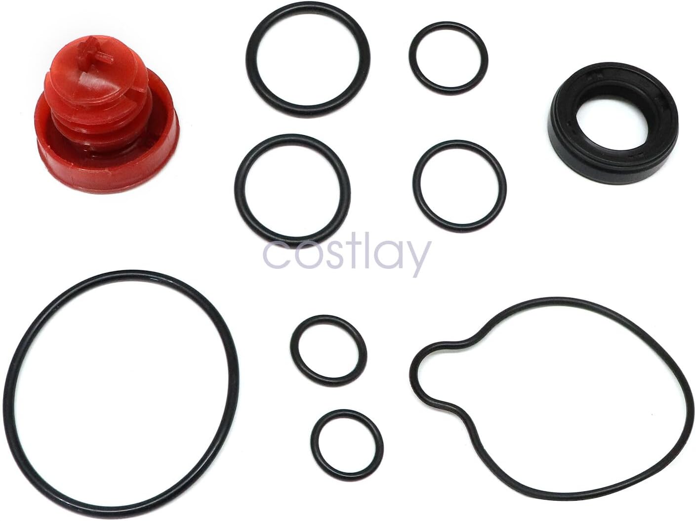 10X Power Steering Pump Seal Kit For 91347-P2A-003 Honda Accord Acura Integra Genuine For OEM Replacement