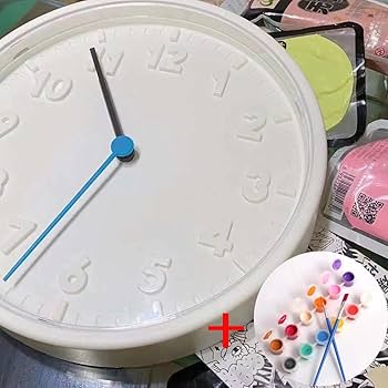 Amazon.co.jp: REDGO 壁時計 DIY 手作り ウォールクロックに