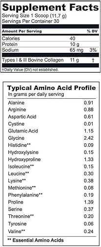 Miniatura 8 de Live Conscious Polvo de péptidos de colágeno  Polvo de colágeno con sabor a melocotón y mango  Apoyo para el cabello, la piel, las uñas y las