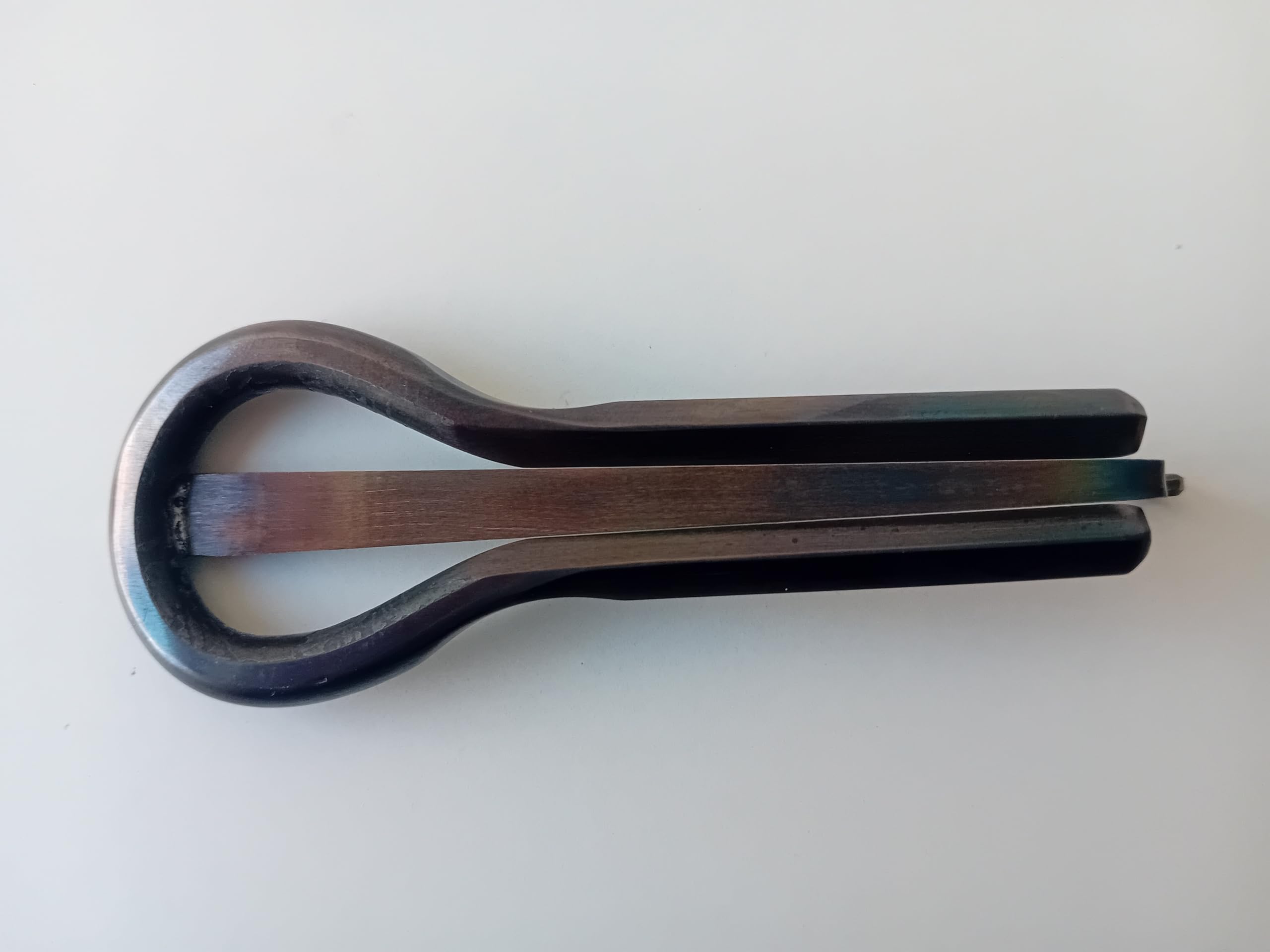 Jaw Harp - The Deep, acciaio, forgiato, grado universale, 85 mm (3,3 pollici), tono basso.