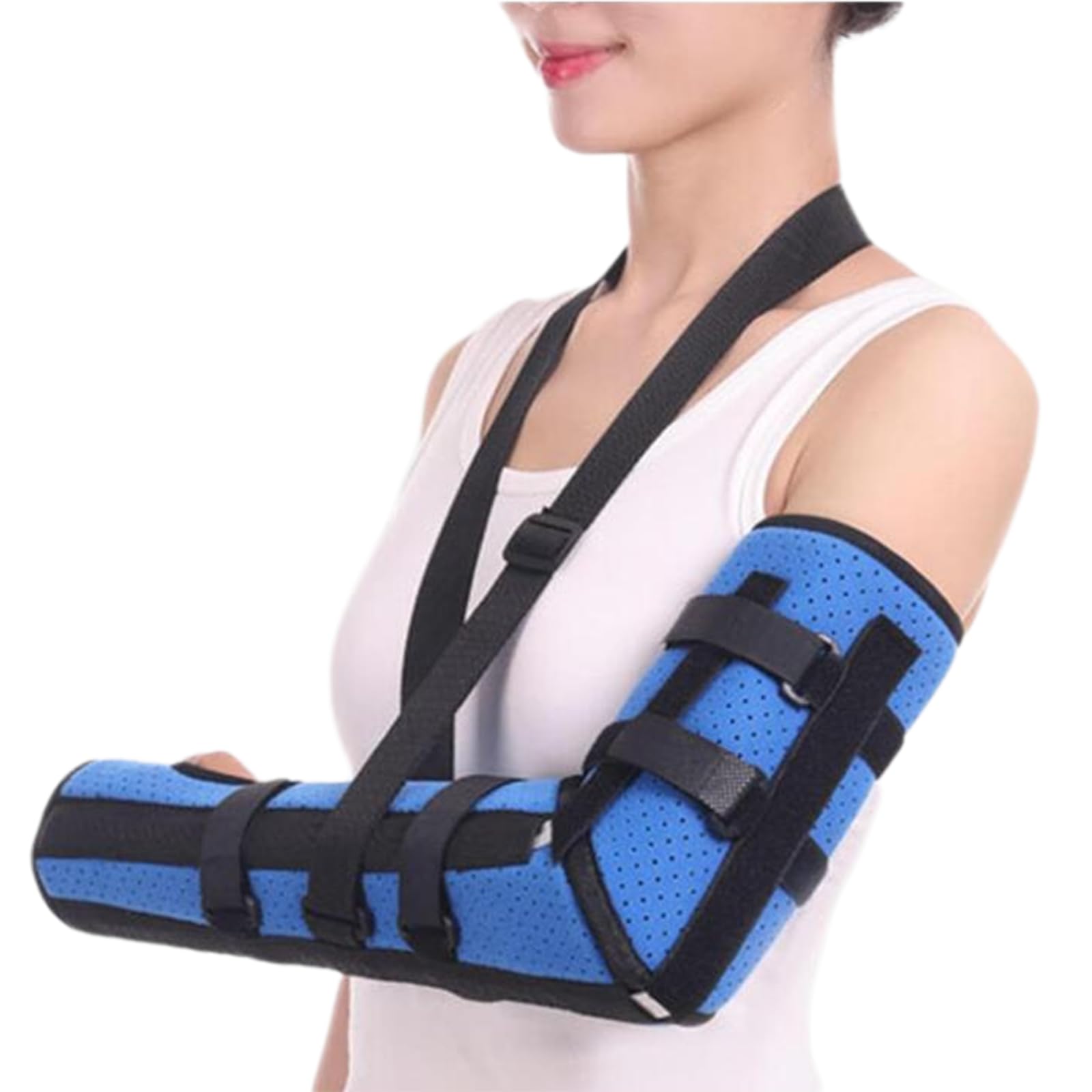 Arm Sling for Shoulder Injury Rotator Arm Sling Adjustable Padded Elbow Dislocation and Sprain Brace Shoulder Immobilizer Sling