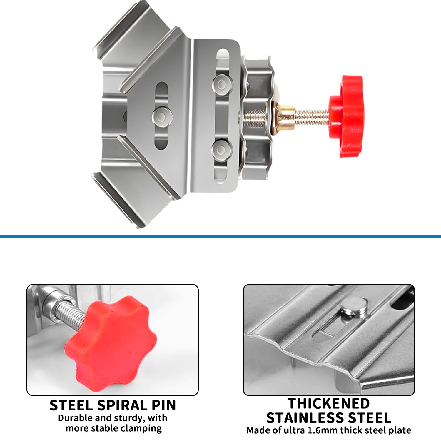 Set Of 4 Angle Tensioners 90 Degrees - Stainless Steel Corner - View #9