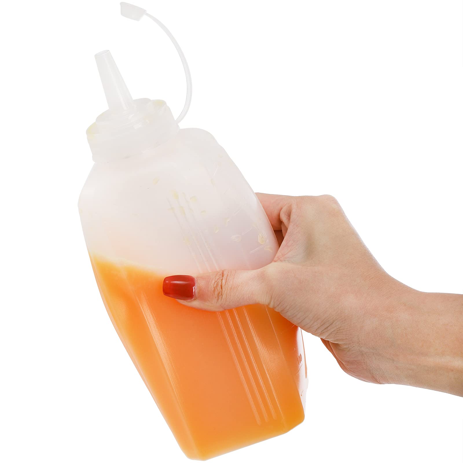 Amazon｜Dicunoy 9個パック 24オンス プラスチックスクイズボトル
