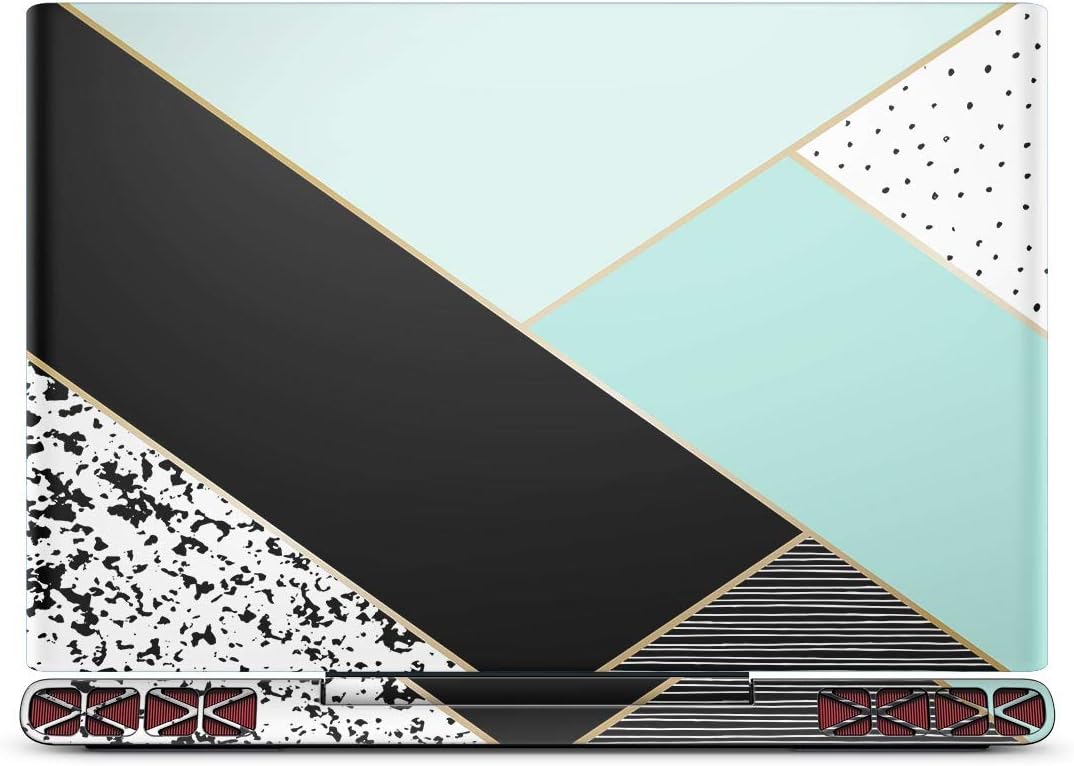Design Skinz Iridescent Dahlia v1 | Sticker | Wrap | Decal | Scratch Resistant Skin Cover Compatible with The Dell Inspiron 15 7000 Gaming Laptop (2017 Model)
