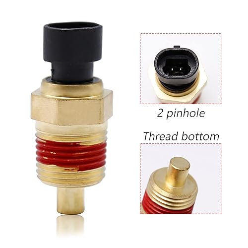 Miniatura 4 de Sensor de temperatura diferencial de aceite 505-5401 Q21-1002 apto para Peterbilt 379 Kenworth T600A T660 T800 1987-2007 Reemplazos del sensor de