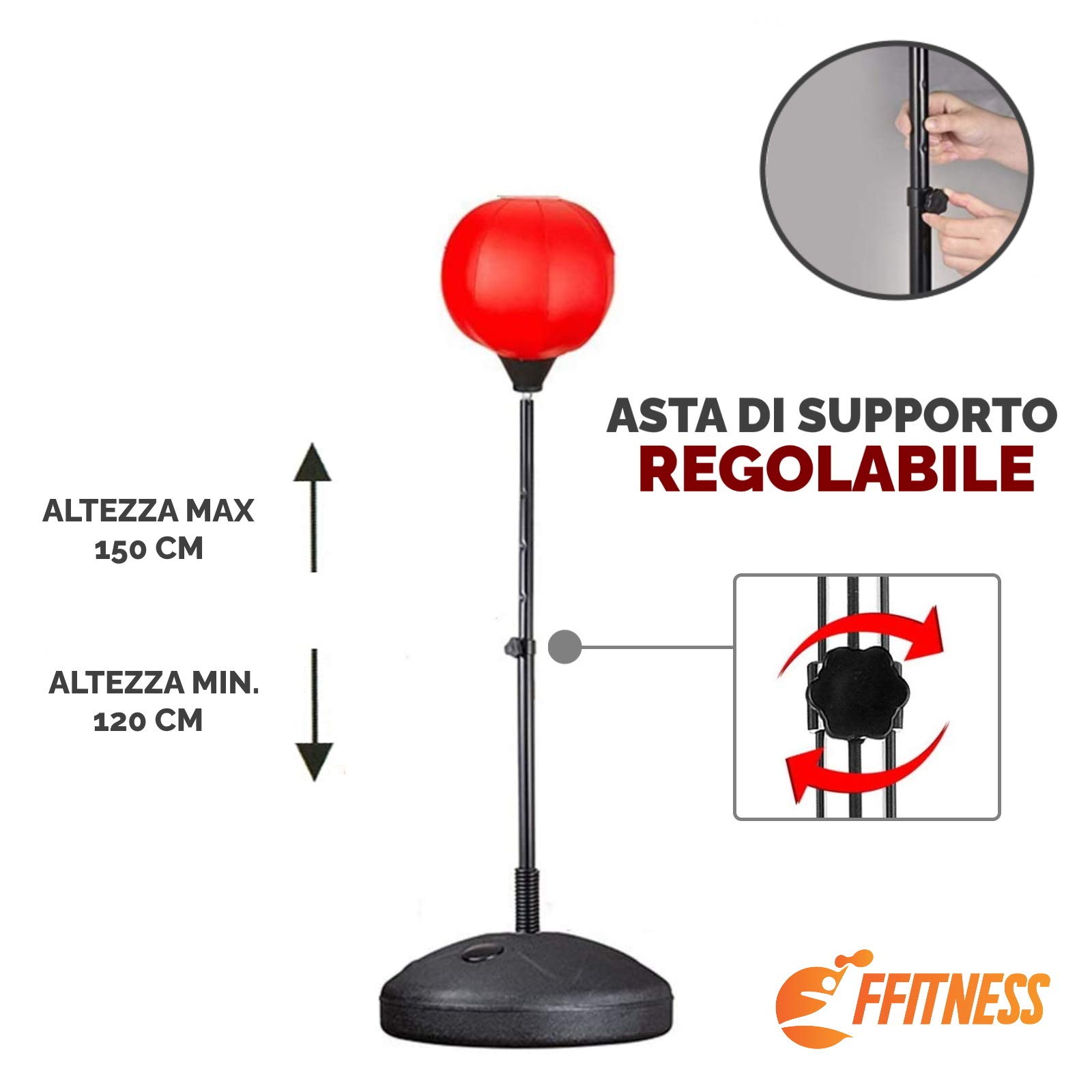 FFitness Punching Ball Boxe