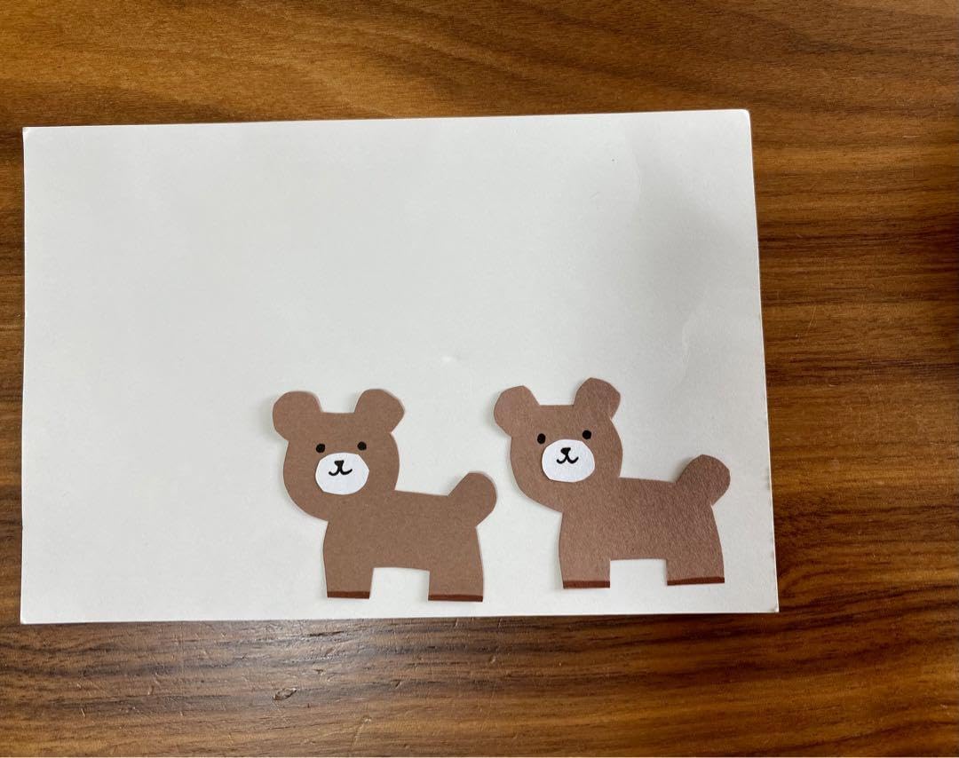 Amazon.co.jp: アルバム 「 くま 」 ペーパークラフト 壁面 動物