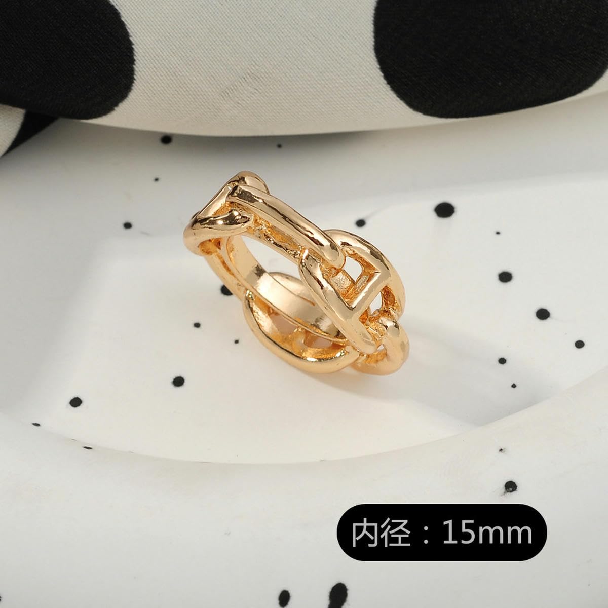 Schalschnalle 2 Stück Runder Seidenschal Quadratischer Schal Schnalle Accessoire Kleidung Geknotete Schnalle Trenchcoat Schalschnalle Gold