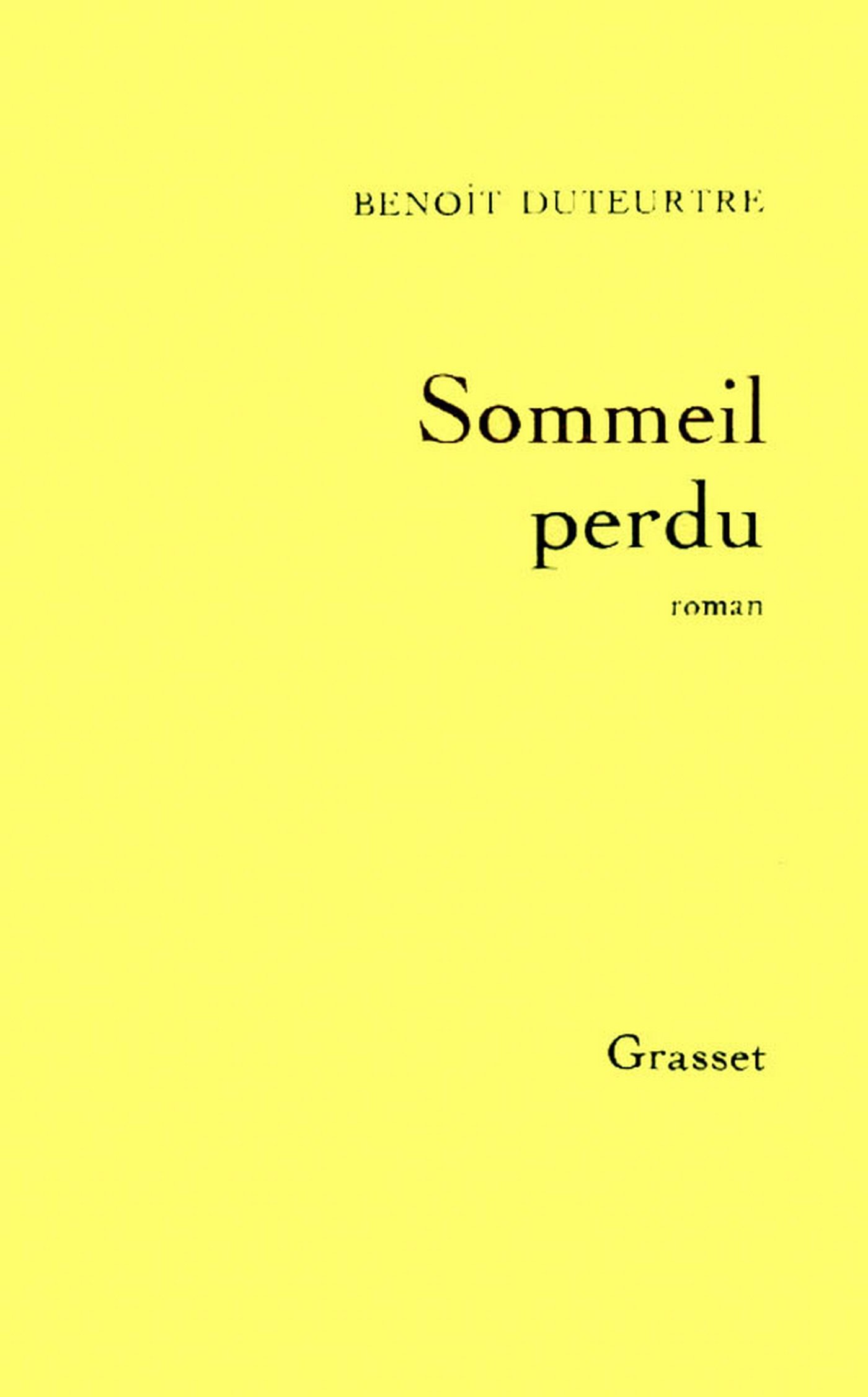 Sommeil perdu (French Edition)