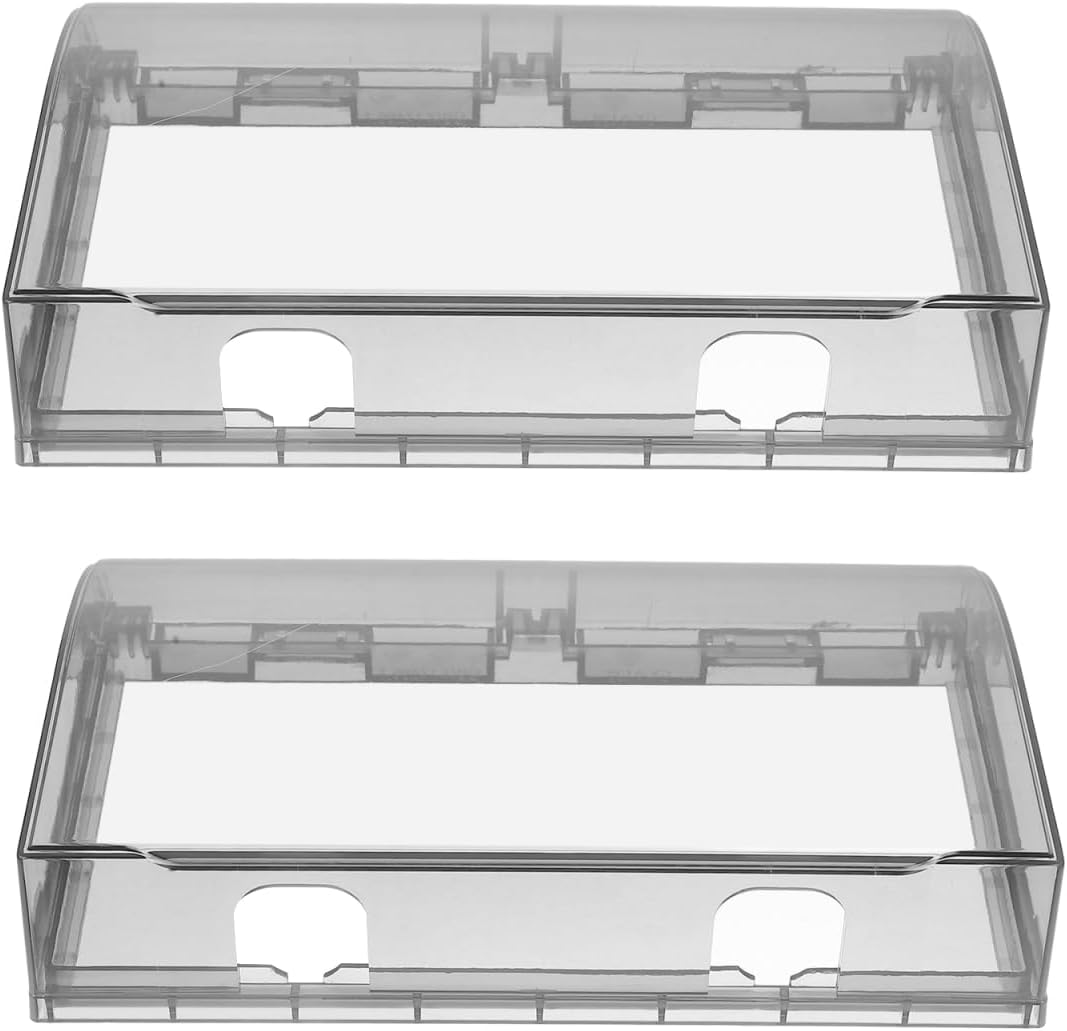 VOSAREA 2pcs Weatherproof Electrical Outlet Covers Waterproof Safety Outlet Coversfor Appliance Surge Protector