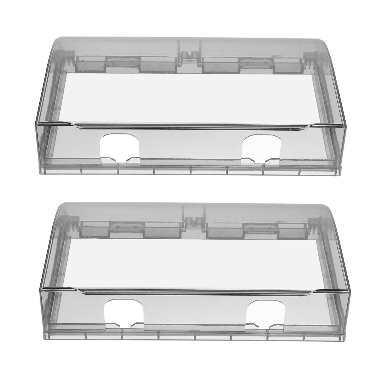 Porta Brochure Da Esterno, Con Coperchio, Resistente Alle Intemperie Din Lungo Trasparente