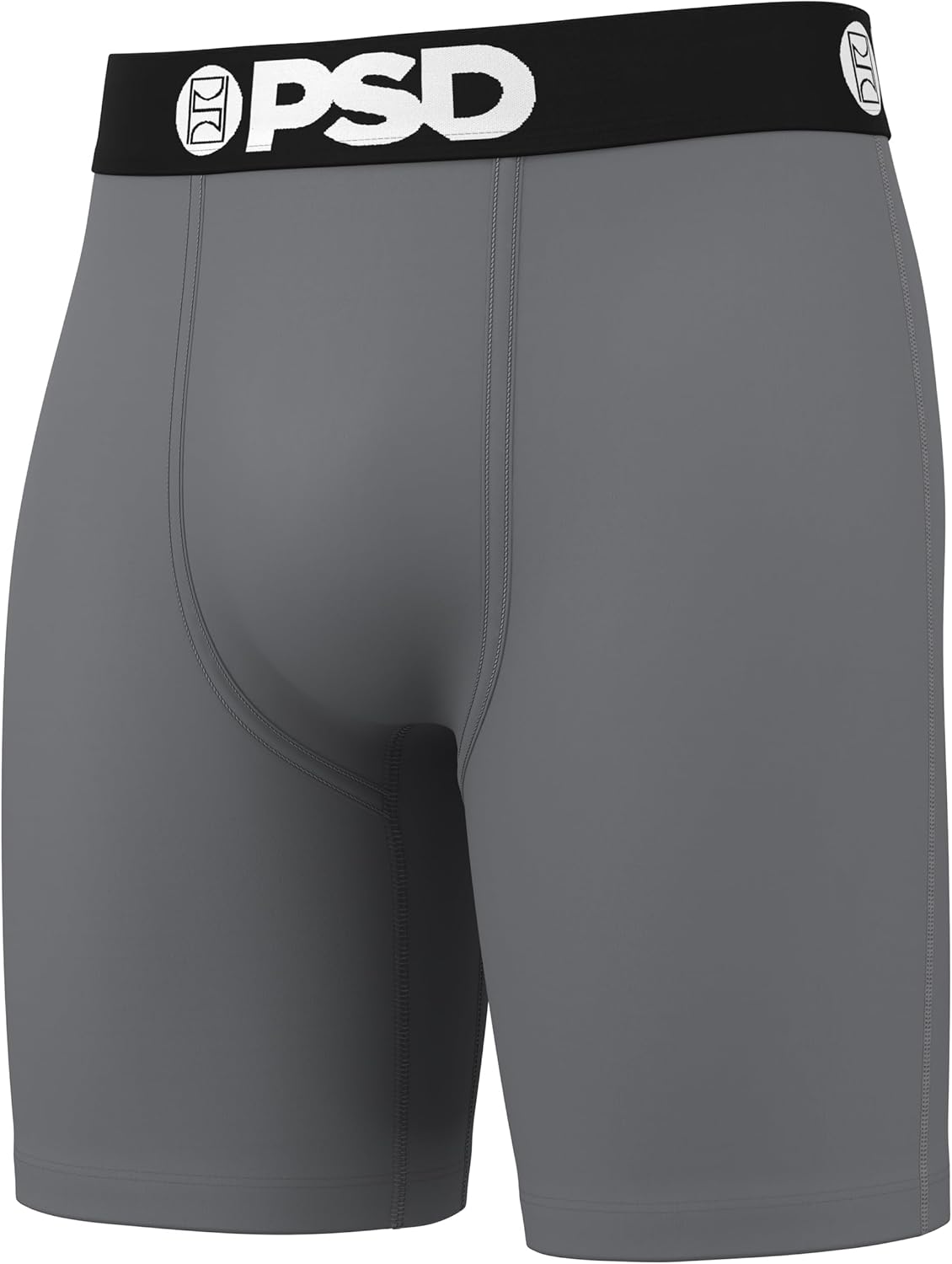 PSD Underwear Mens Boxer Briefs - 6 Pack Boxer Briefs, Standard & Mid Length, Soft & Breathable Boxer Briefs for Men - Image 4