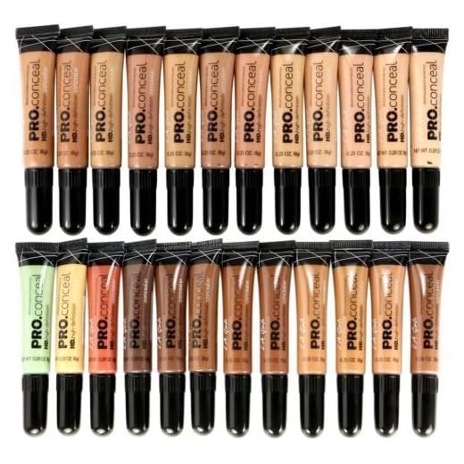 LA Girl Pro Conceal High Definition Concealer uppsättning av 24 färger