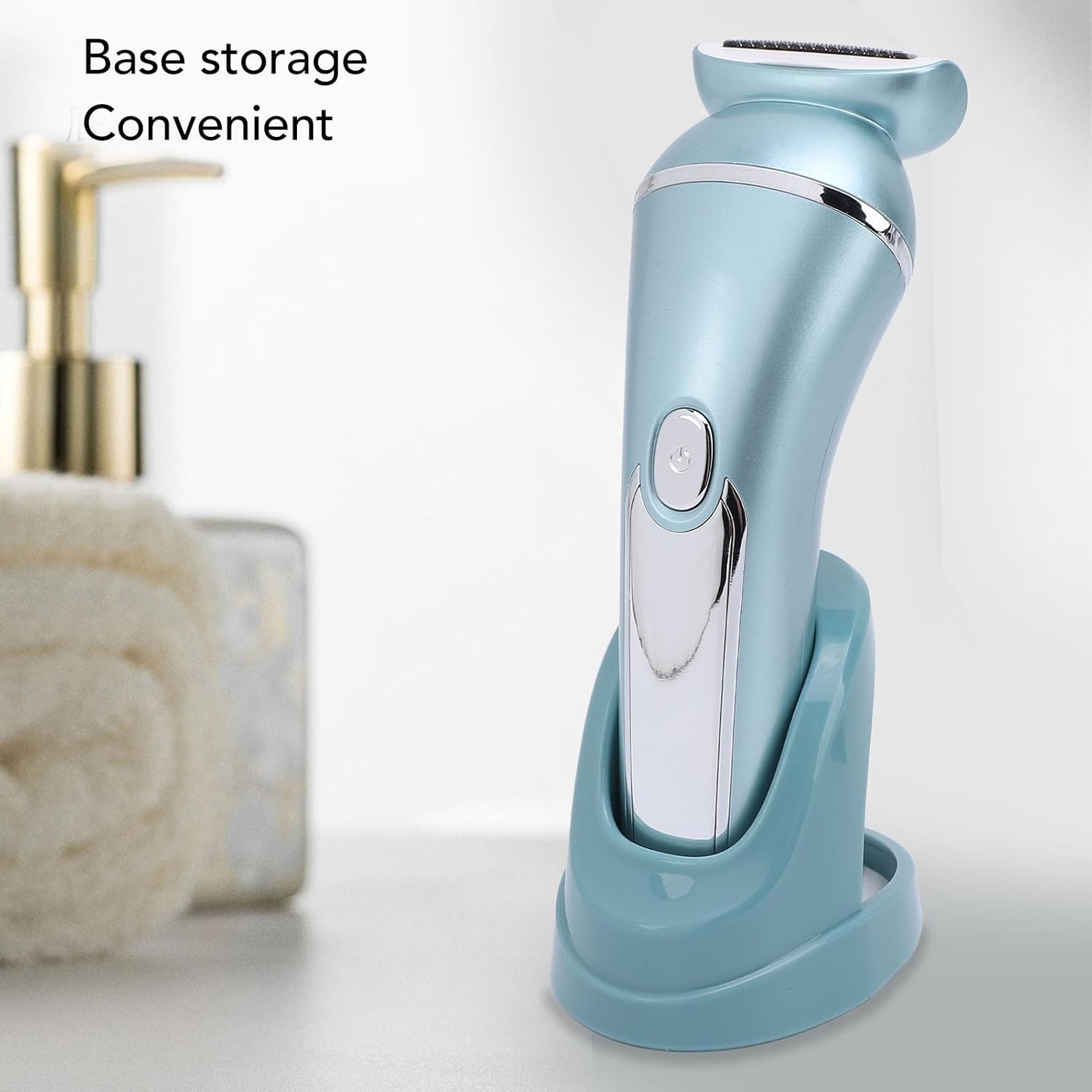 Electric Shaver for Women, Lady Epilator Electric Razors Kit Hair Remover for Face Chin Arm Leg Armpit Bikini Trimmer, Painless USB Rechargeable Dry Wet with Detachable Head