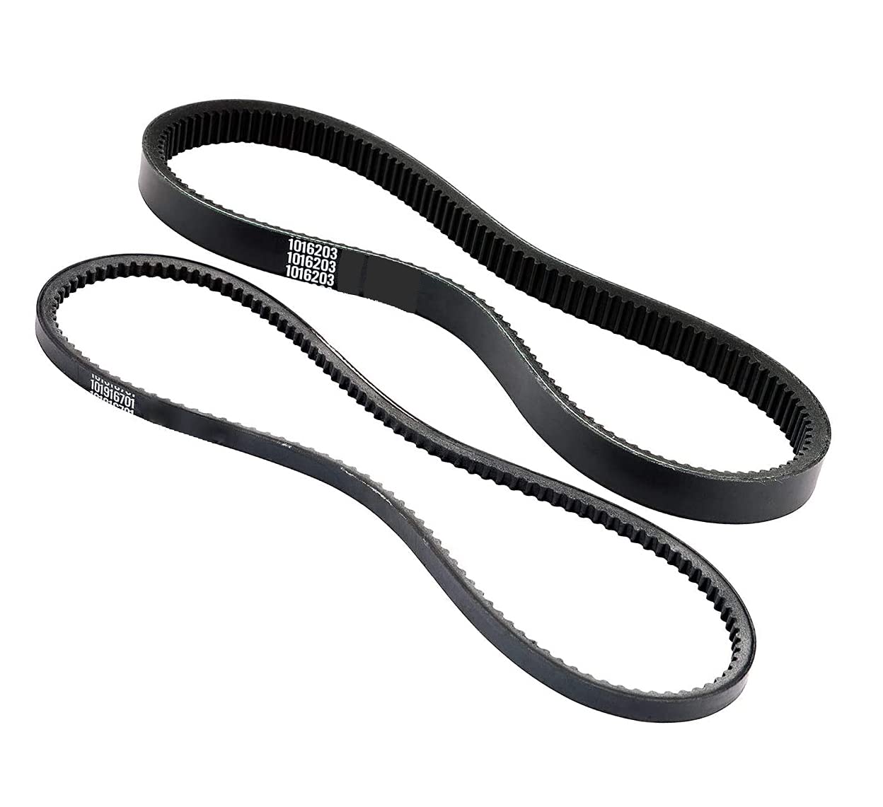 Club Car Starter Generator Belt and Drive Belt Kit for DS,Precedent Replace OEM#101916701 1016203