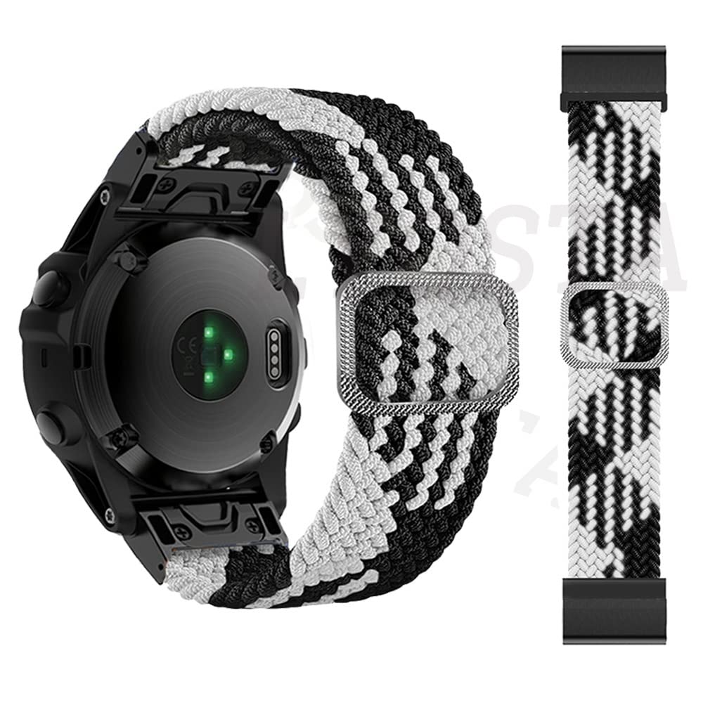 Correas Solo Loop de nailon para Garmin Fenix 6 7 y Epix 8