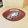 FANMATS 5819 Philadelphia Eagles Football Rug - 20.5in. x 32.5in. | Sports Fan Home Decor Rug and Tailgating Mat #1