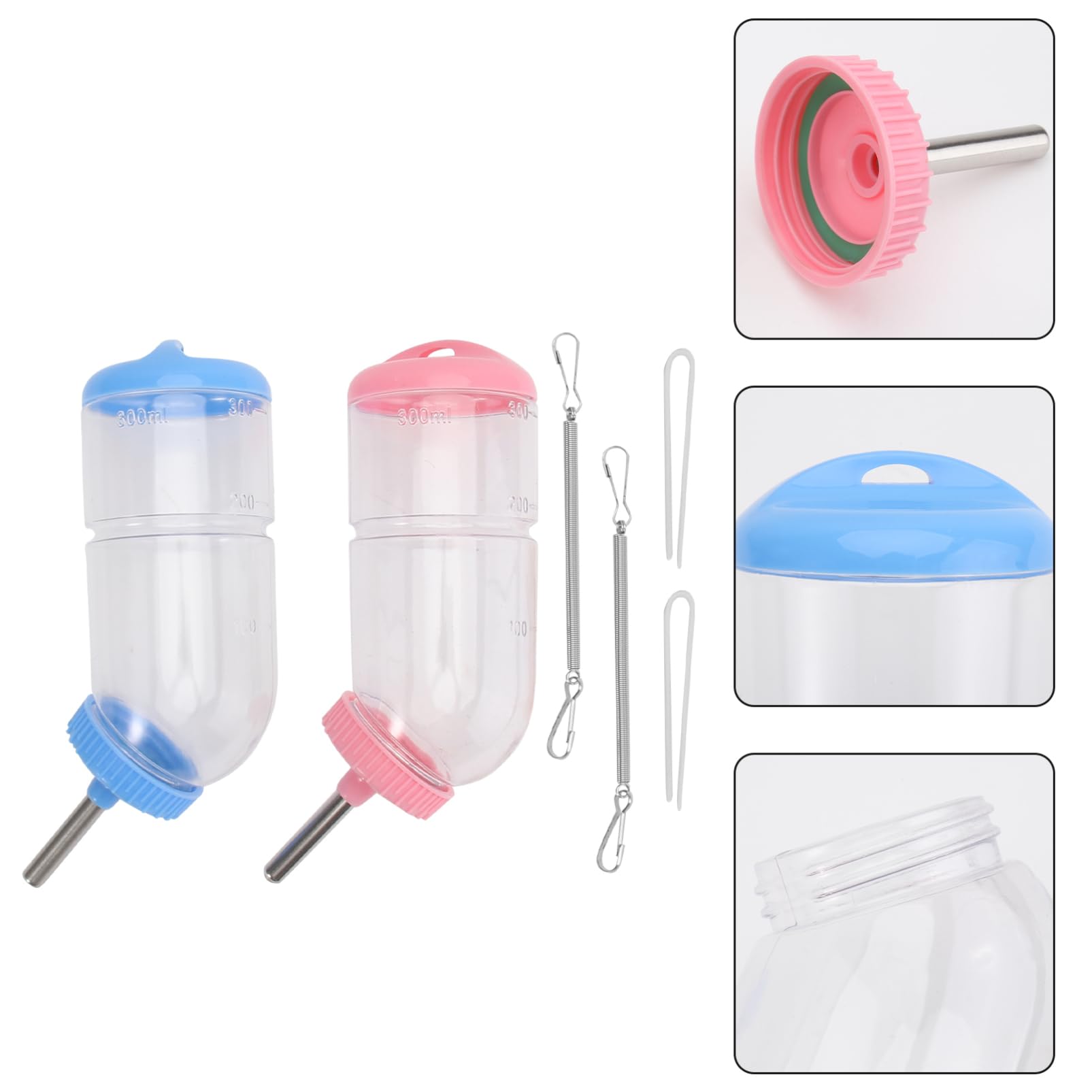 BESPORTBLE 6pièces Fontaine à Eau pour Rongeurs Bouteille Eau Étanche pour Animaux De Compagnie pour Cochons Et Chinchillas