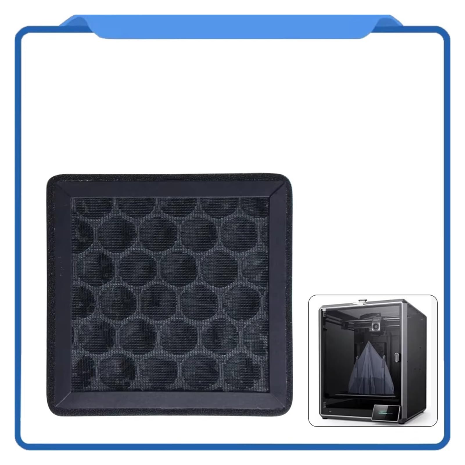Filtre à air à Charbon Actif de Remplacement for imprimante 3D(5pcs)