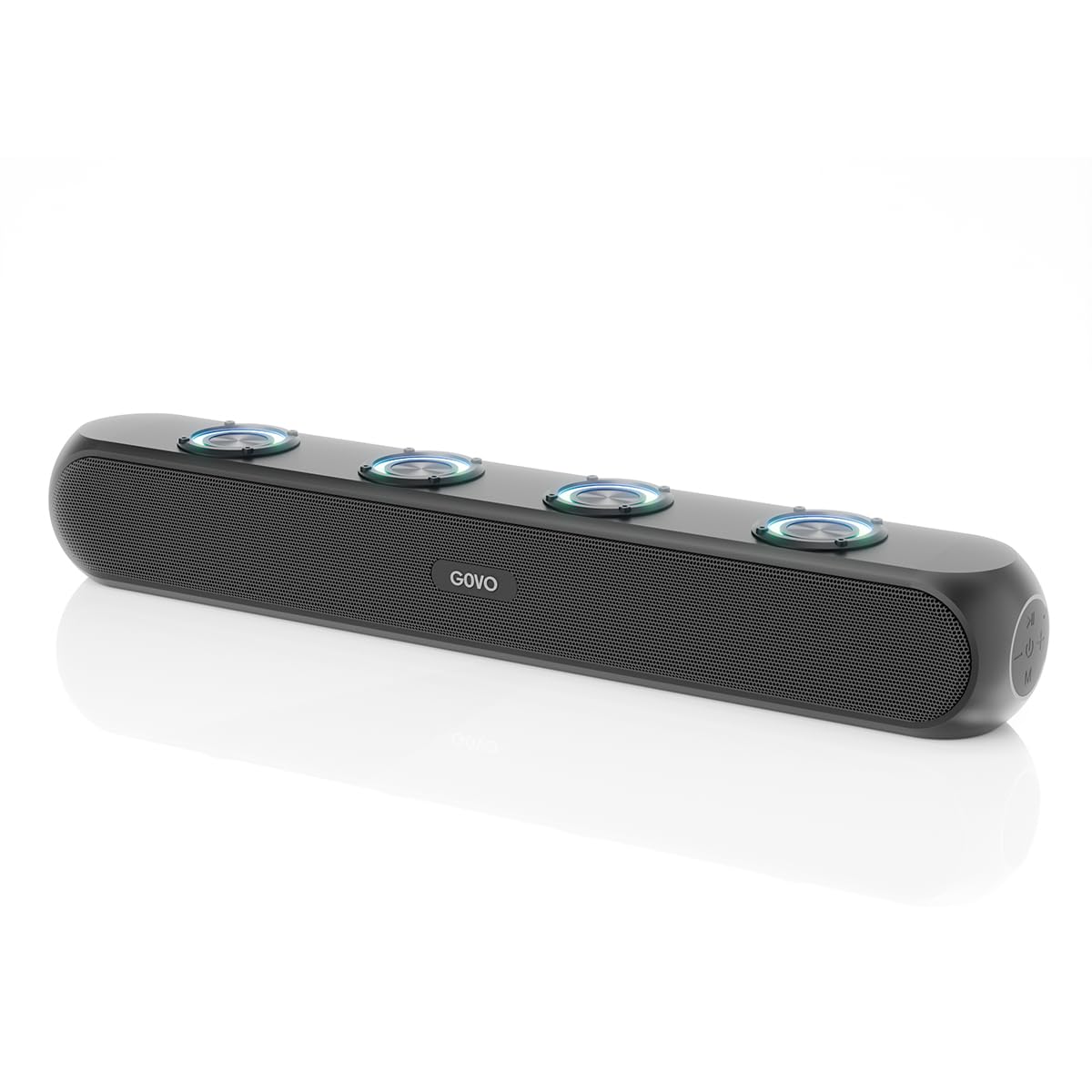 (Refurbished) GOVO Gosurround 320 | 50W Bluetooth SoundBar, 4000 Mah Battery, 2.0 Channel with 58Mm Drivers, Multicolor Led Lights with TWS, Aux, Bluetooth and USB (Platinum Black) (B0DJ7J9VK6) Amazon Price History, Amazon Price Tracker