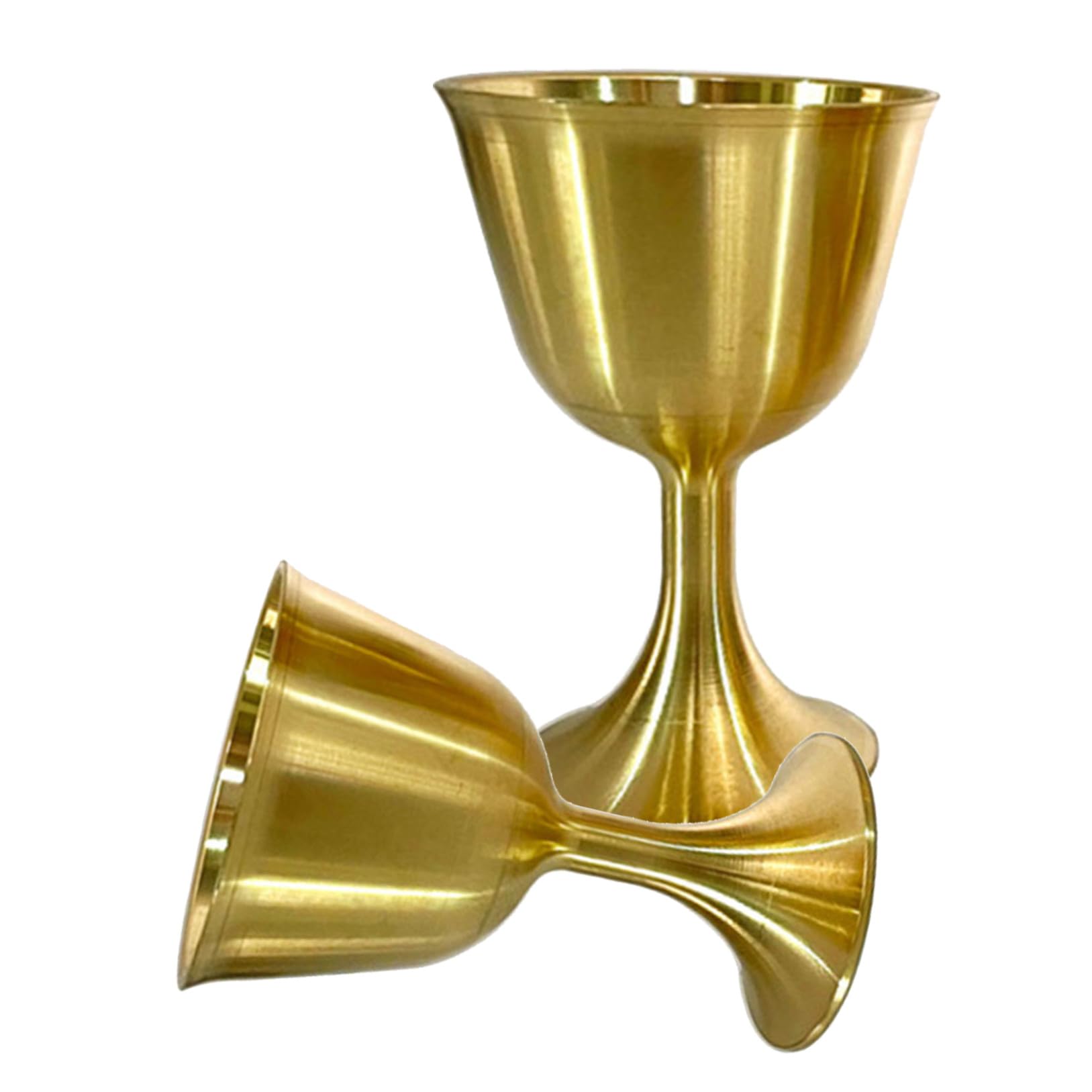 Verre à offrande rétro en laiton pour décoration de table et rituels