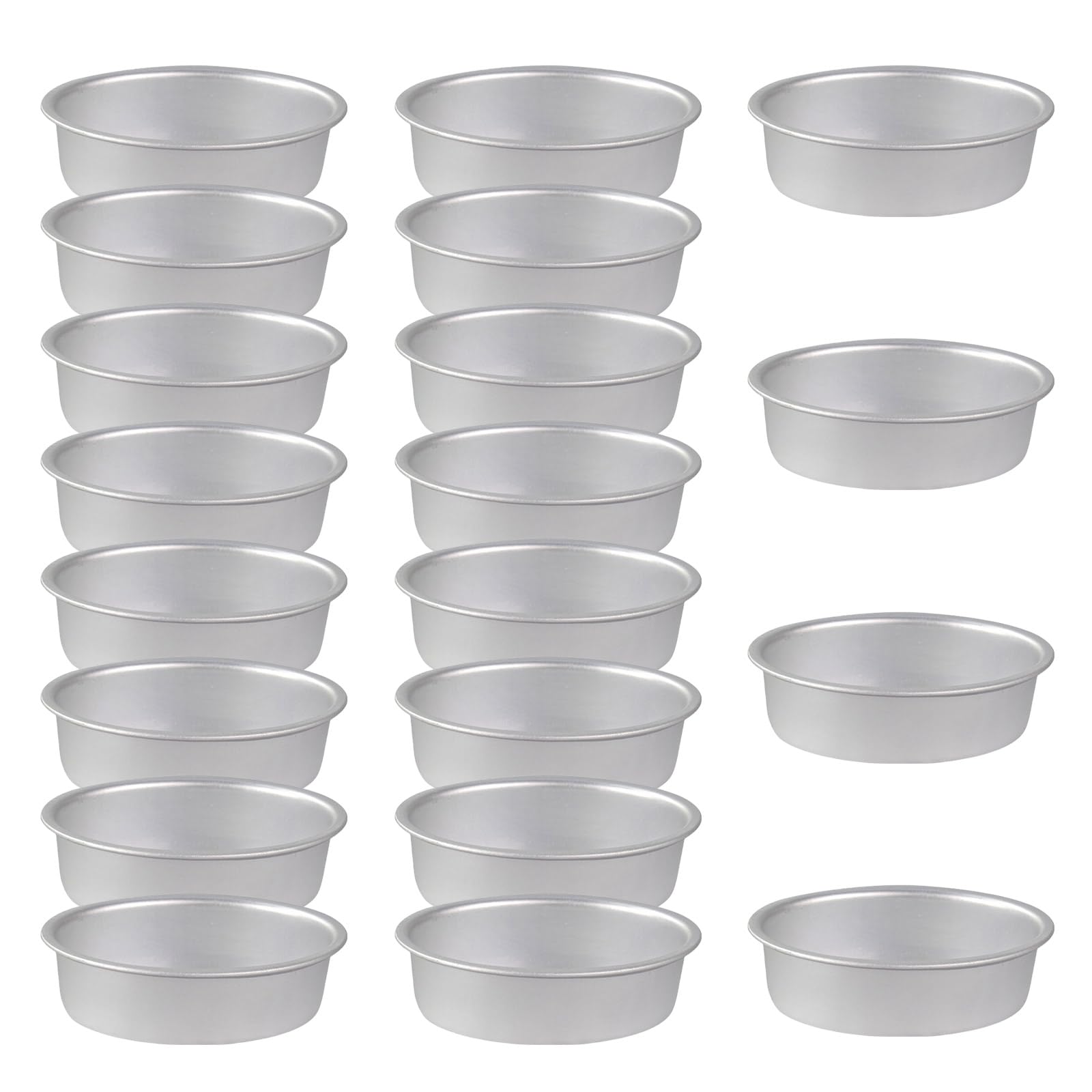 NEWFT Multipurpose Oval Cake Bread Meat Bakewares Professional Oval Aluminum Cake Baking Pans for Home Baking