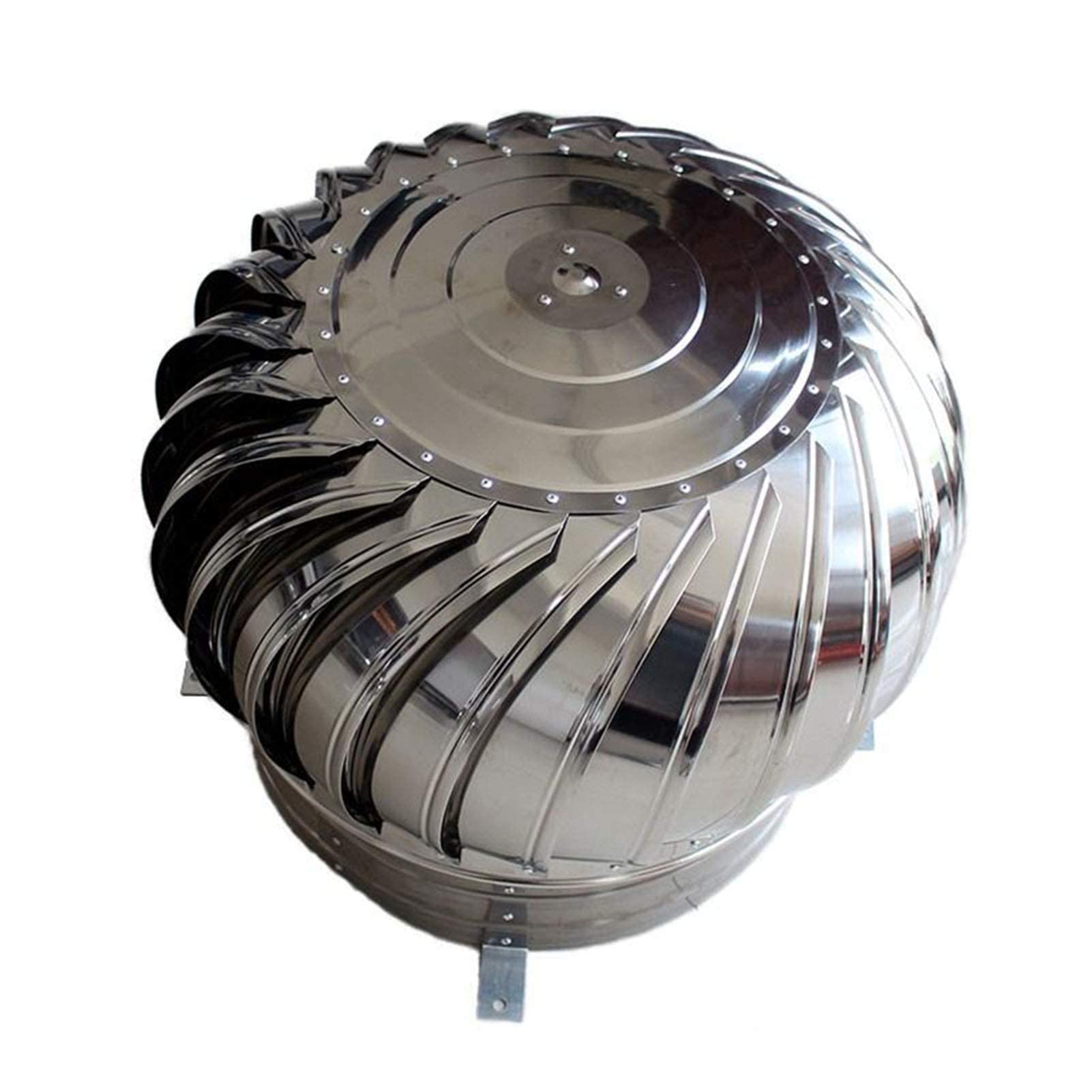Acero Inoxidable 304 sombrerete de chimeneantilluviajustable Spinner para Roofs & Farms 500MM (300MM) Ventilat & Flujo de Aire Solut para óptimo Rendimiento