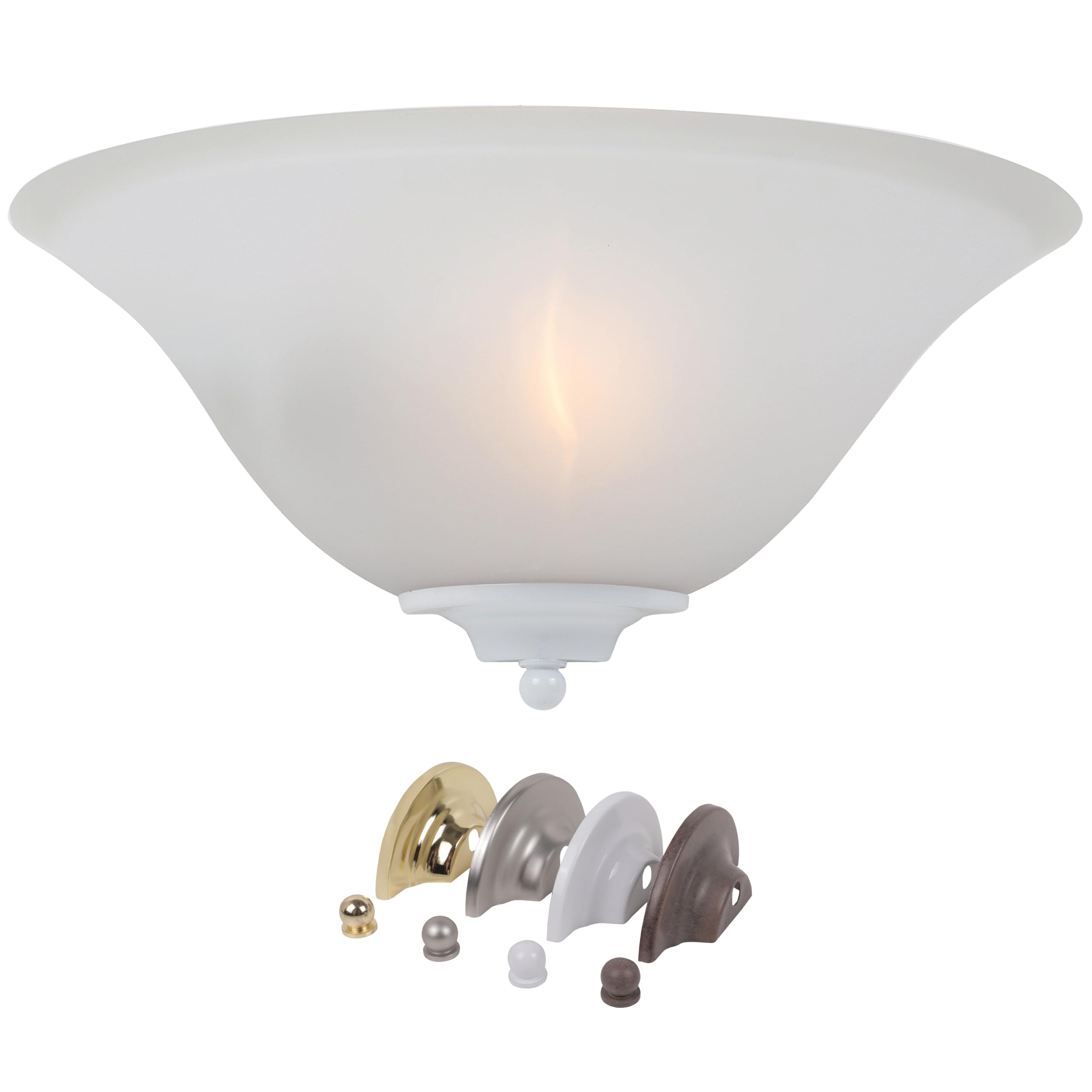 Designers Fountain 6020-AST Wall Sconce, 13 in , White