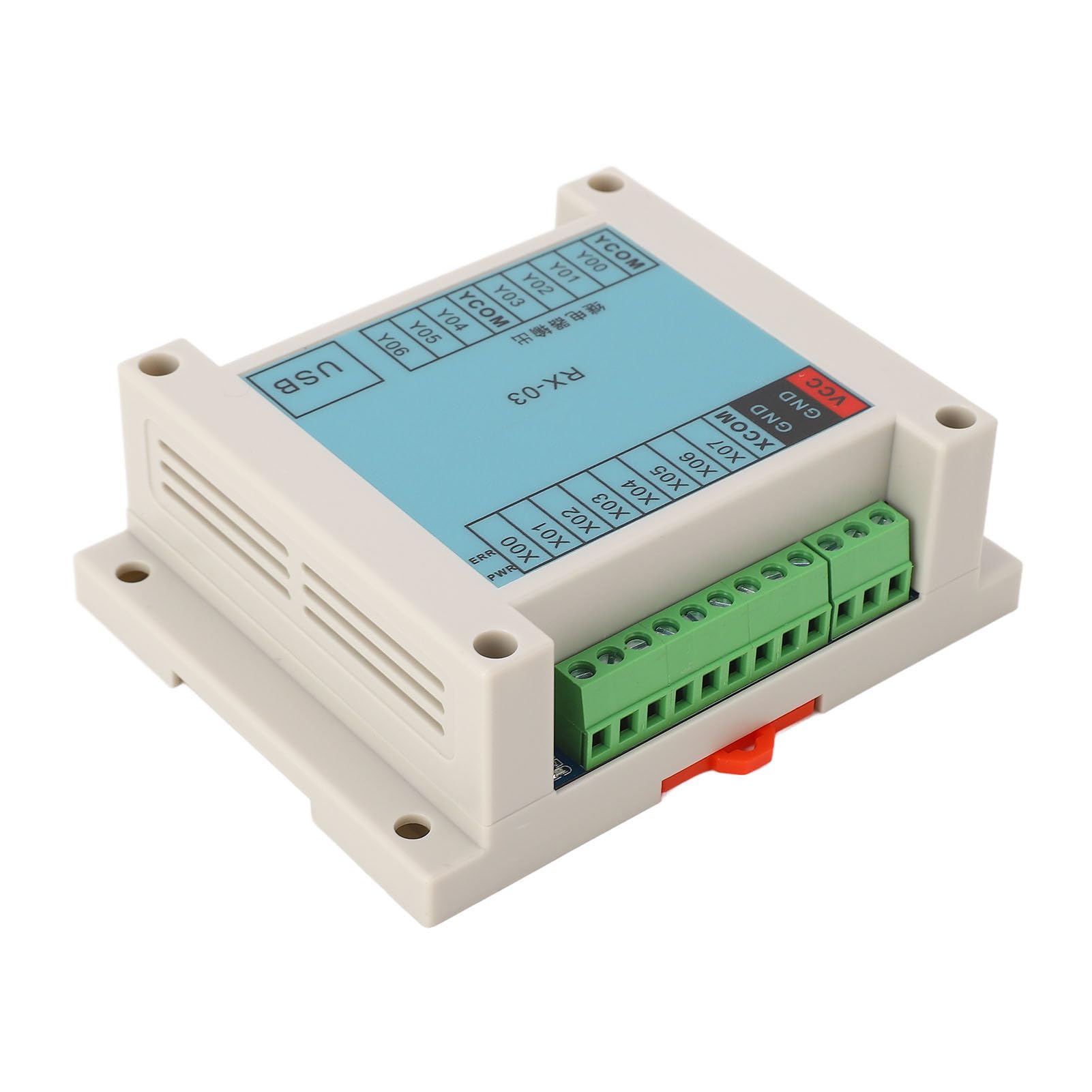 Contrôleur logique programmable RX 03, carte de contrôle industrielle avec 8 entrées 7 sorties, PLC de programmation de téléphone informatique pour Win7 Win10 Android, contrôleur