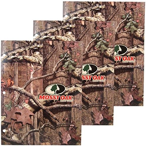Mossy Oak 2-Pocket Folder (Pack of 3)