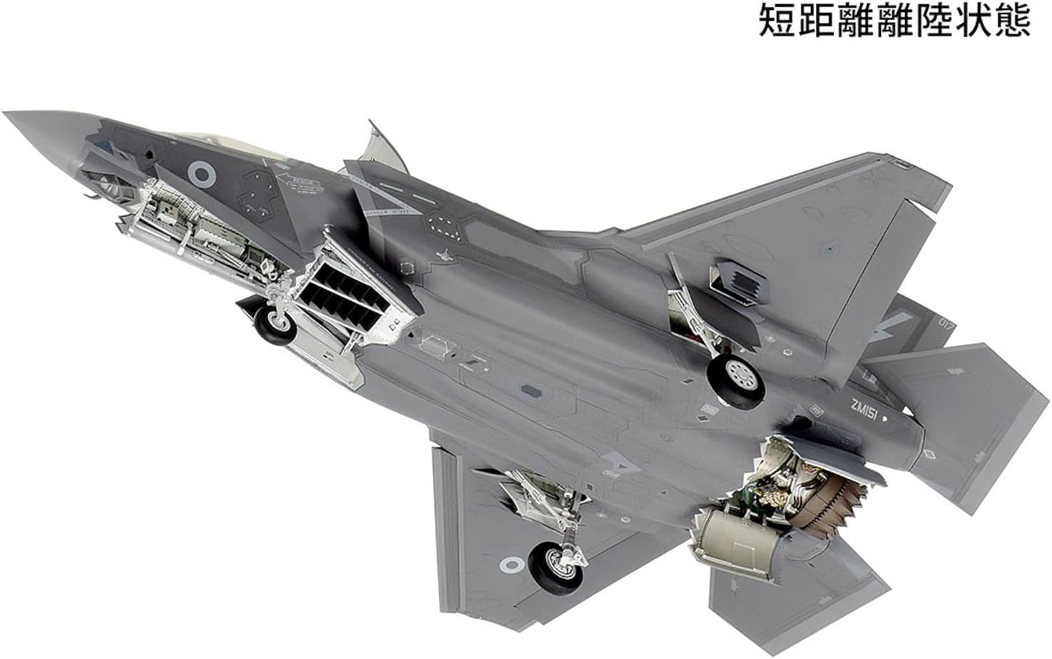 Tamiya 61125 1:48 US F-35B Lightning II - Faithful Replica, Plastic Kit, Crafts, Model Kit, Assembly, Unpainted
