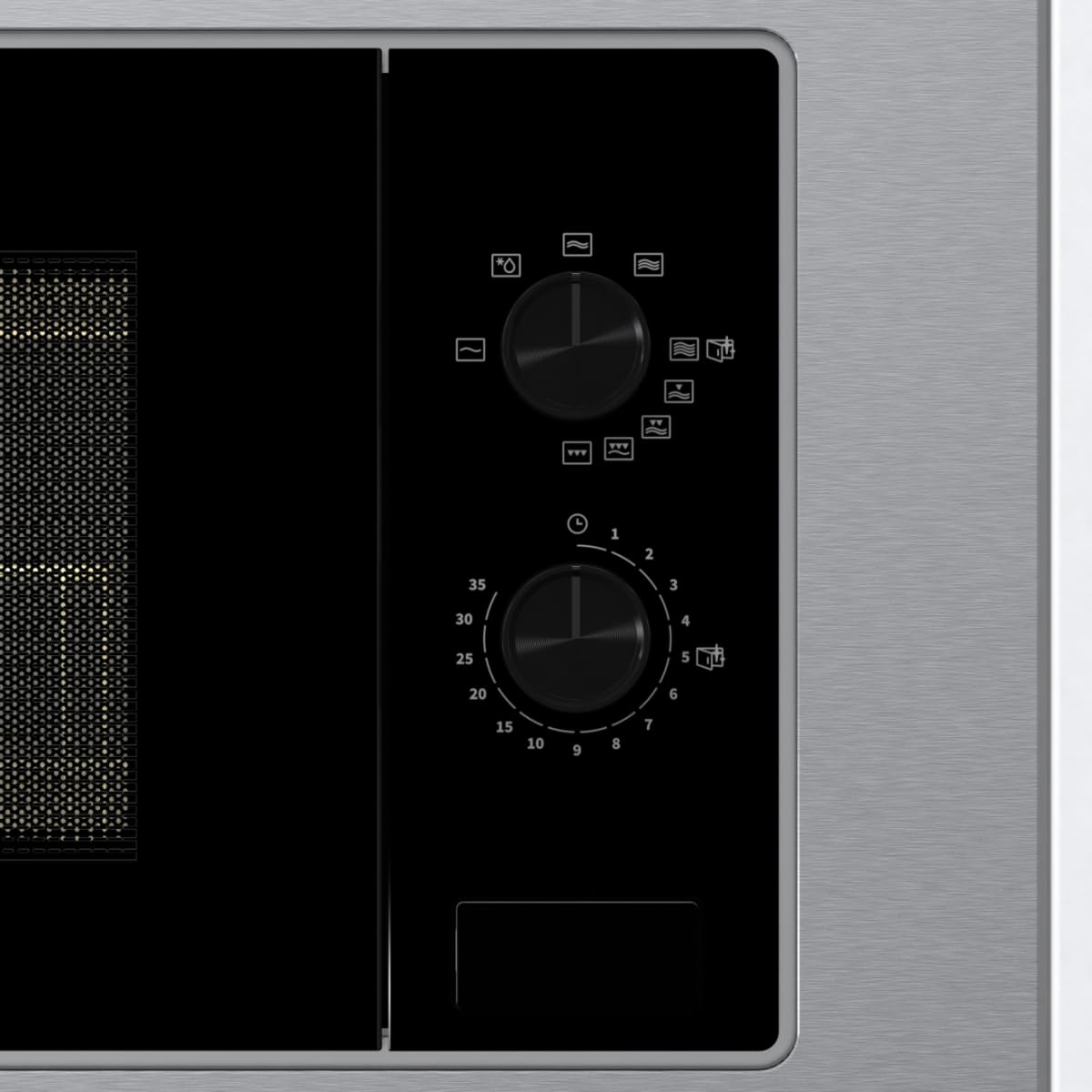 HISENSE BIM320G11X FORNO MICROONDE INCASSO 20L 800W GRILL AQUA CLEANING INOX VETRO NERO