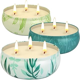 Citronella Candles Outdoor, Large Citronella Candle Outdoor for Patio, 3...