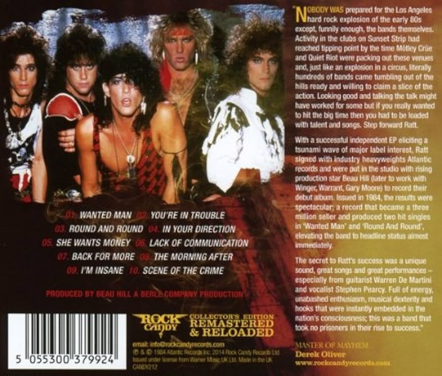 ミュージック DVD : RATT: Videos From The Cellar Ratt / ラット「VIDEOS FROM THE CELLAR : THE ATLANTIC YEARS