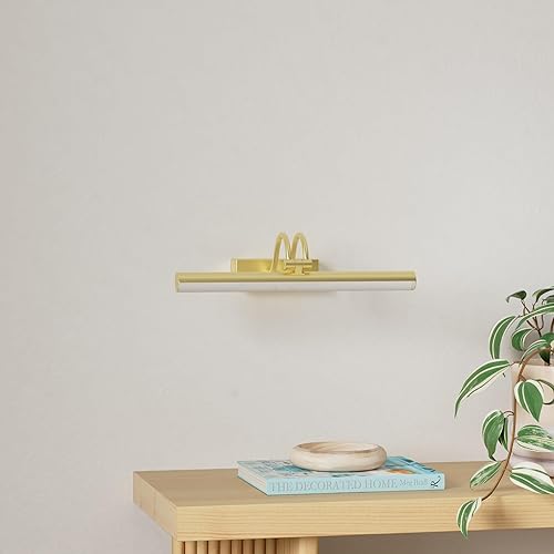 Miniatura 2 de Luz de imagen, 13 pulgadas, funciona con pilas, para pinturas, exhibición remota de metal, luz artística con temporizador y regulable para pintura