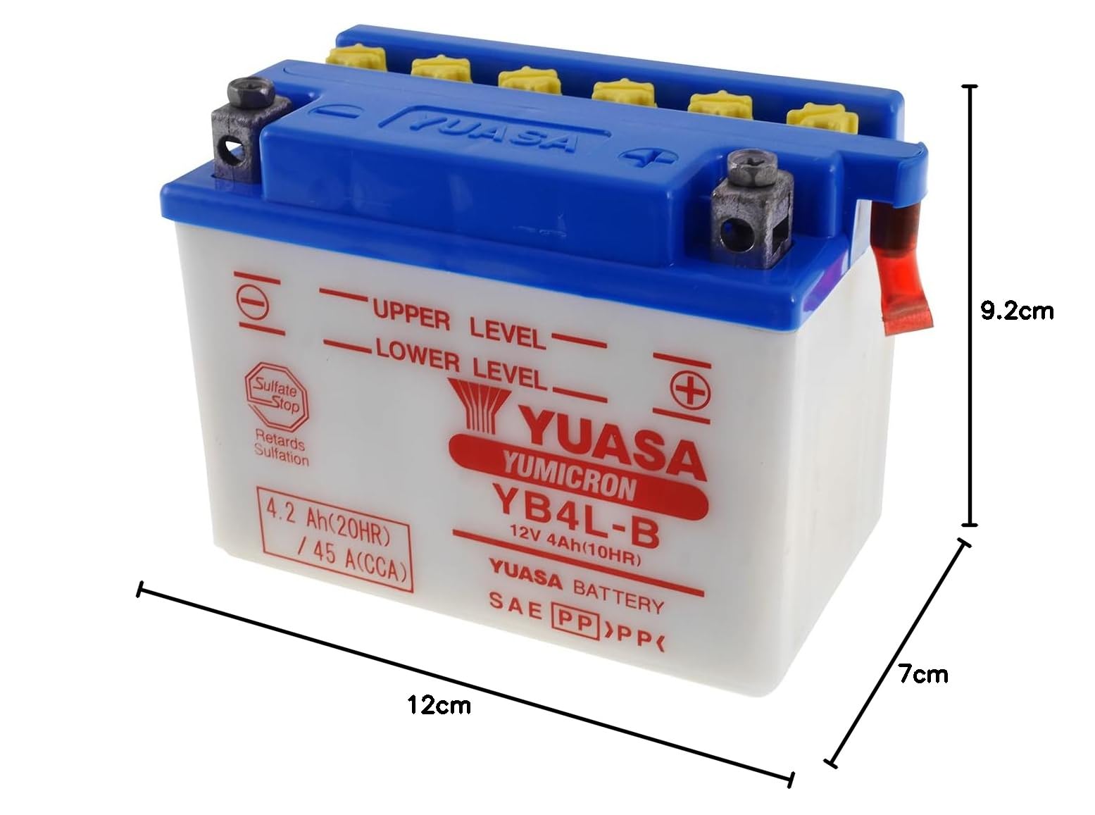Yuasa bateria YB4L-B 12V akumulator motocyklowy