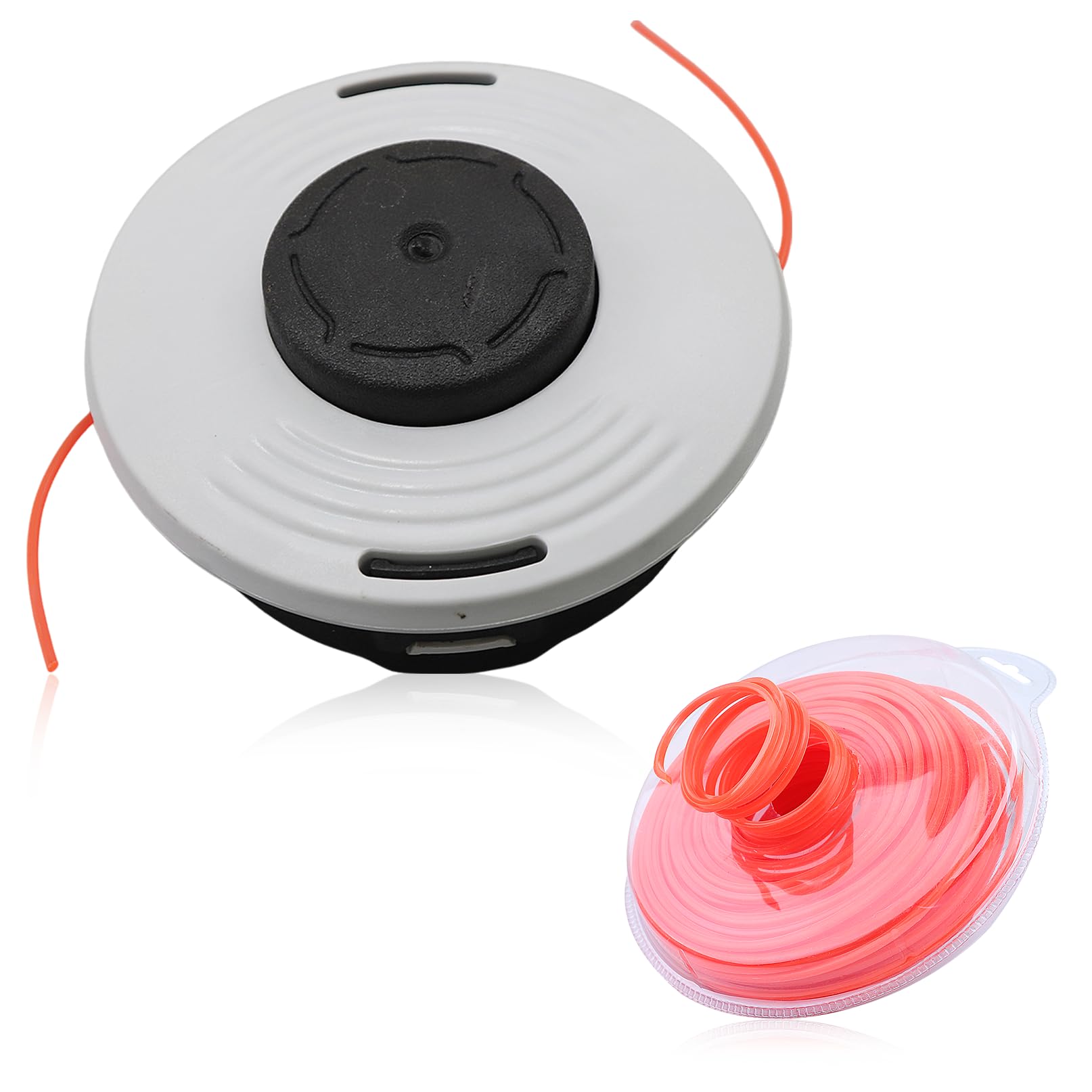 Cabeza de Repuesto Cabeza de Desbrozadora 46-2 para Stihl FS160 FS180 FS220 FS260 FS310 FS360 FS400 FS410 FS460 Repuestos con Hilo de Corte 3mm 4003 710 2115