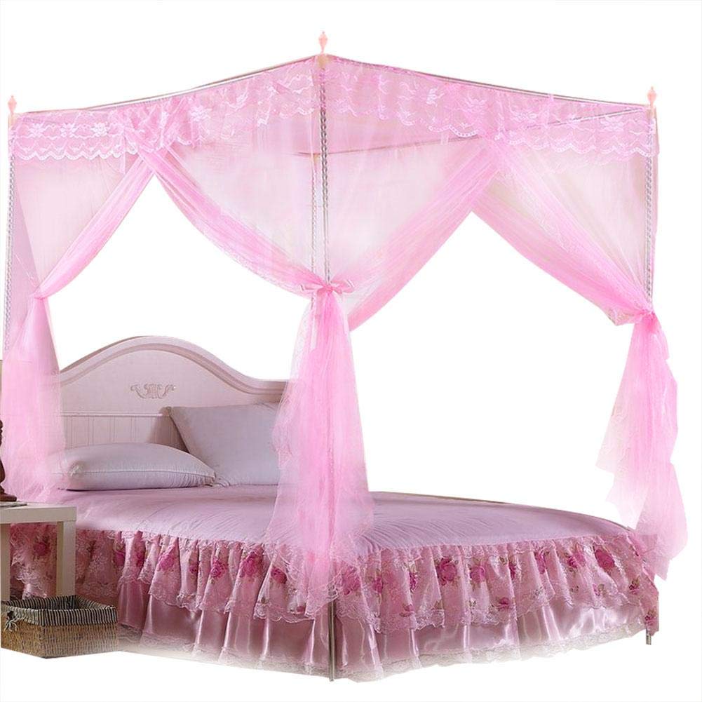 Luxury Mosquito Net, Mosquito Repelling Netting, 3 Entries Bedding Truck Bed Tent Sturdy Mesh